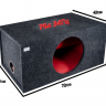 Корпус для сабвуфера Aura 12" (70 литров) с трубой (стандарт) Красная BOX-12-70-TR (34 Hz) - Корпус для сабвуфера Aura 12" (70 литров) с трубой (стандарт) Красная BOX-12-70-TR (34 Hz)