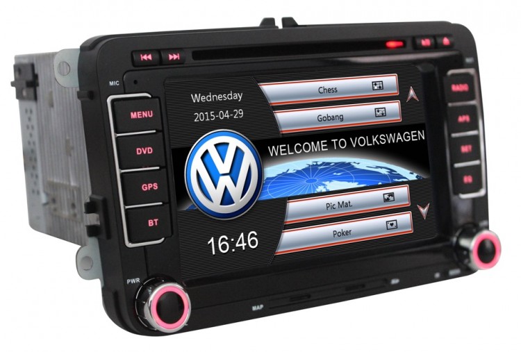 Штатное головное устройство Volkswagen PassatB6/GOLF V/Jetta/Touran/Tiguan/Scoda(RG370) 