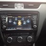 Штатное головное устройство Skoda Octavia 2013 - Штатное головное устройство Skoda Octavia 2013