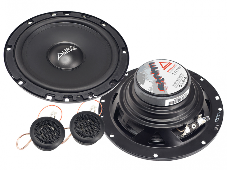 Акустика Aura STORM-65C 6,5" (16,5 см) 2-полосная компонентная (комплект) 