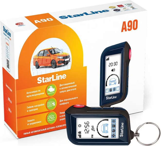 Автосигнализация StarLine A90 BT 