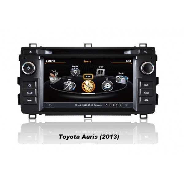 Штатное головное устройство Toyota Auris 2012- Штатное головное устройство Toyota Auris 2012-