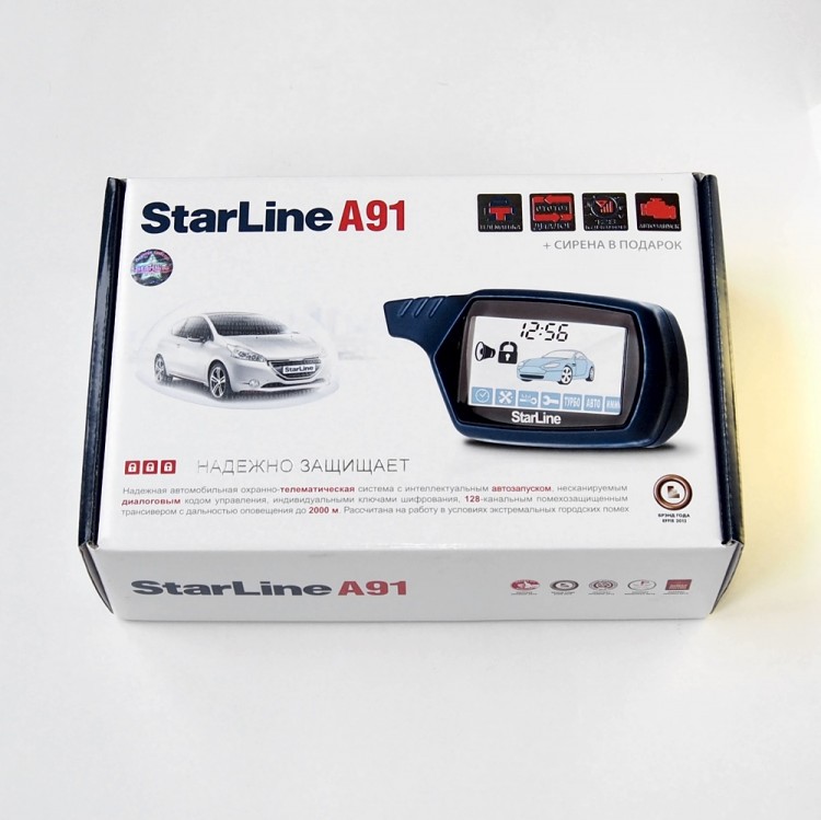 Автосигнализация StarLine A91 Автосигнализация StarLine A91