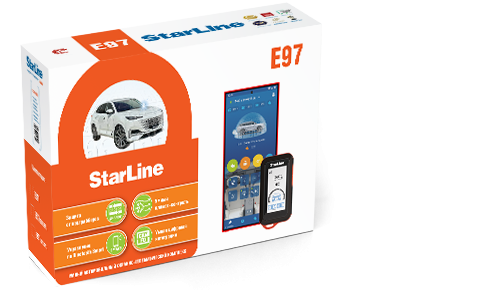 Автосигнализация StarLine E97 3CAN+FD+4LIN GSM/GPS 