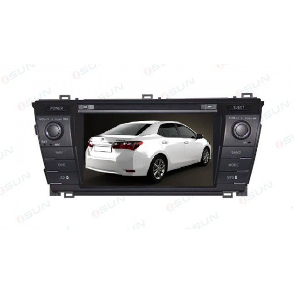 Штатное головное устройство Toyota Corolla 2013- Штатное головное устройство Toyota Corolla 2013-