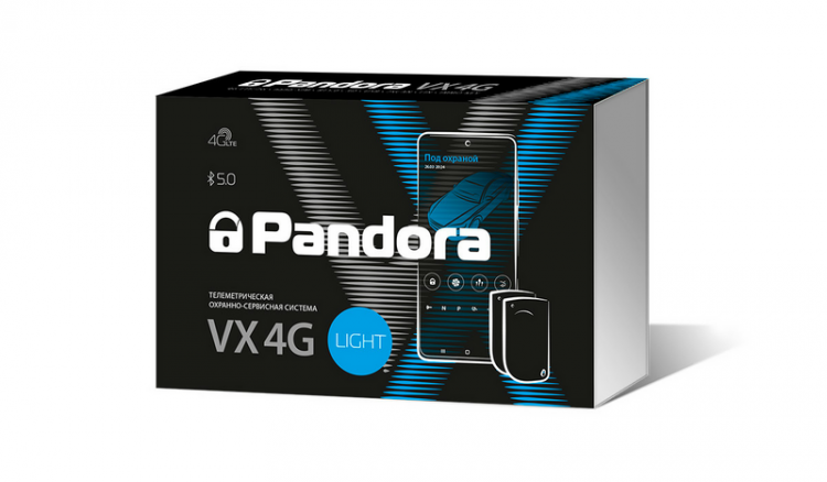 Автосигнализация Pandora VX-4G Light 