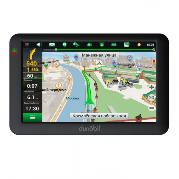 Навигатор Dunobil Modern 5.0 GPS Навигатор Dunobil Modern 5.0 GPS