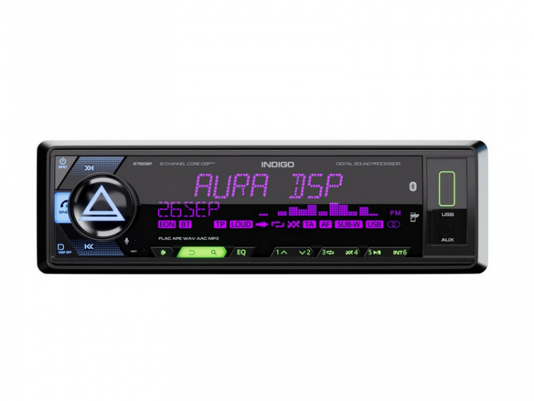 Автомагнитола Aura INDIGO-876DSP USB 