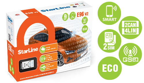 Автосигнализация StarLine E96 v2 BT GSM ECO Автосигнализация StarLine E96 v2 BT GSM ECO