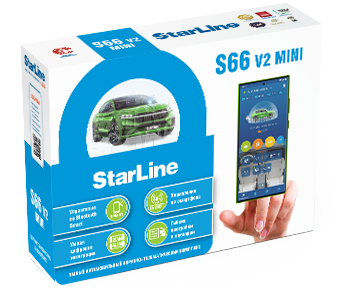 Автосигнализация StarLine S66 V2 Mini 