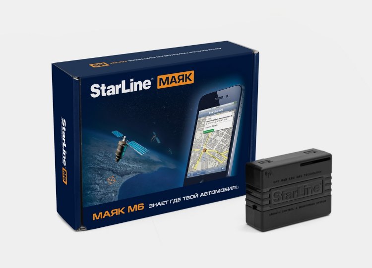 StarLine M6 StarLine M6 - самый доступный маяк StarLine получил еще больше функций: встроенный микрофон, датчик движения, удаленное обновление прошивки по GPRS, отправка координат при включении тревоги и многое другое.