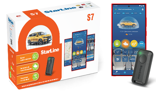 Автосигнализация StarLine S7 GPS 