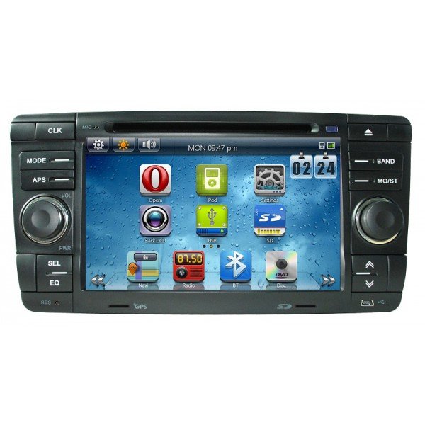 Штатное головное устройство Skoda Octavia II (2007-2012) Штатное головное устройство Skoda Octavia II (2007-2012) Штатное головное устройство Skoda Octavia II (2007-2012)