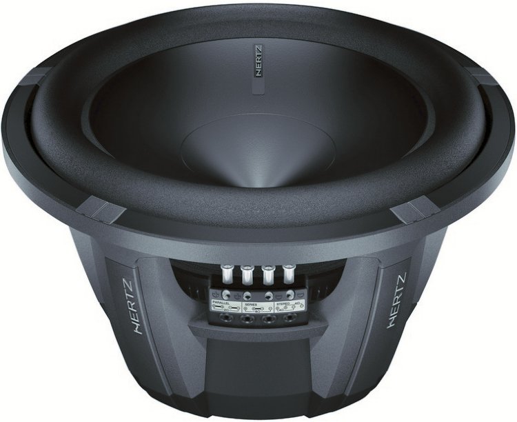 Сабвуфер HERTZ HX 300.4 Сабвуферный динамик  HERTZ HX 300.4 -  Размер 12", Hi Energy, мощность номинальная / максимальная, Вт: 600 / 1200