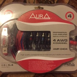 Комплект проводов Aura AMP-0404 4х20мм2