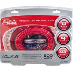 Комплект проводов Aura AMP-2408 4х10мм2