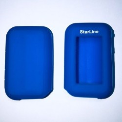 Чехол для брелока StarLine Е60/Е90, силиконовый, синий