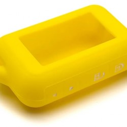 Чехол для брелока StarLine Е60/Е90, силиконовый, желтый