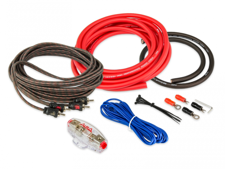 Комплект проводов Aura AMP-1204 2х4AWG 