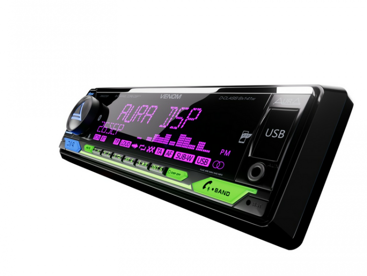 Автомагнитола Aura VENOM-D862DSP USB-ресивер 