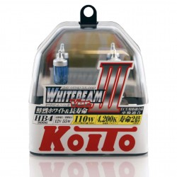 Галогенная лампа Koito Whitebeam 9006 (HB4)  12V 55W(110W), комплект