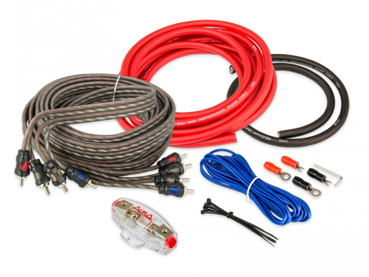 Комплект проводов Aura AMP-1404 4х4AWG 
