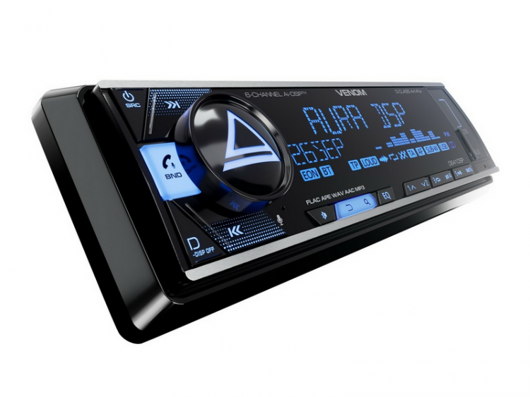 Автомагнитола Aura VENOM-D641DSP USB-ресивер 