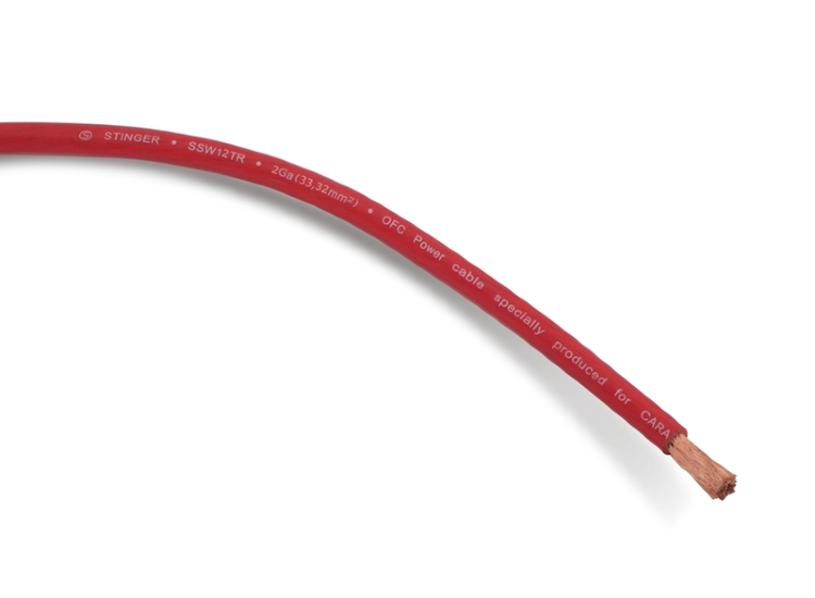 Силовой кабель Stinger SSW12TR NEW 2 Ga (33,6 мм.кв.)  Силовой кабель Stinger SSW12TR NEW 2 Ga (33,6 мм.кв.) 