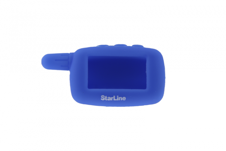 Чехол для брелока StarLine A4/А6/А8/А9, силиконовый, синий Чехол для брелока StarLine A4/А6/А8/А9, силиконовый, синий