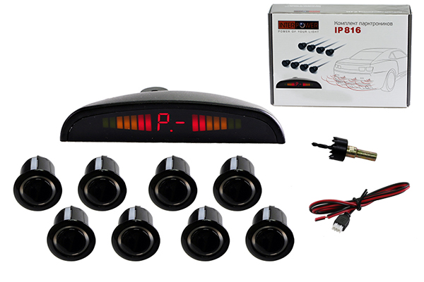 Система парковки Interpower IP-816 N08 Black круговая 