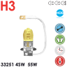 Галогенная лампа CELEN HOD H3 33251 4SW 12V 55W 4 Season (желтая) + 50% яркости, керамический переходник + перчатка - Галогенная лампа CELEN HOD H3 33251 4SW 12V 55W 4 Season (желтая) + 50% яркости, керамический переходник + перчатка