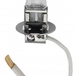 Галогенная лампа CELEN HOD H3 33251 CRW 12V 55W Crystal (прозрачная) + 50% яркости, керамический переходник + перчатка