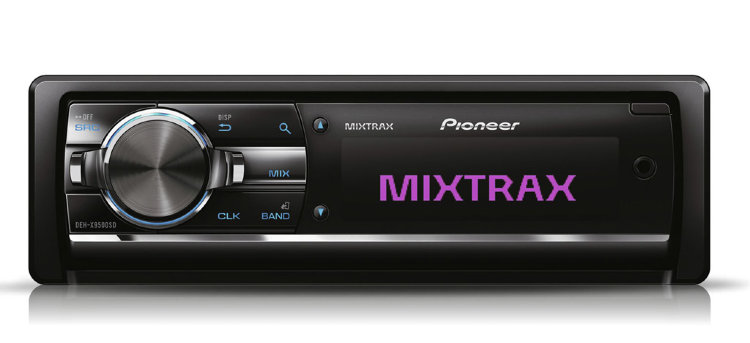 PIONEER DEH-X9500SD  CD RDS тюнер с Mixtrax, управлением iPod/iPhone и Android, двумя USB, Aux-in / SD и 3 выходами педусилителя. 