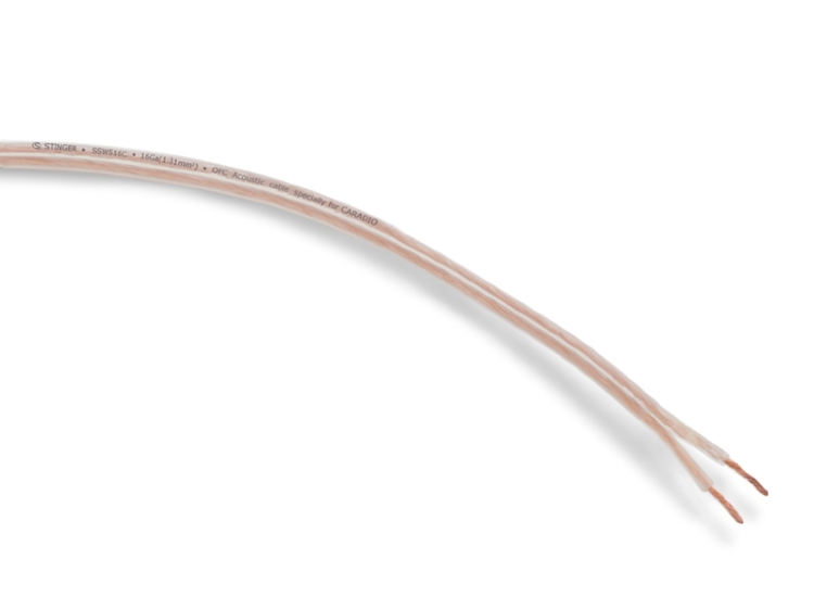 Акустический кабель Stinger SSW516C NEW 16 Ga (1,31 мм.кв) Акустический кабель Stinger SSW516C NEW 16 Ga (1,31 мм.кв)