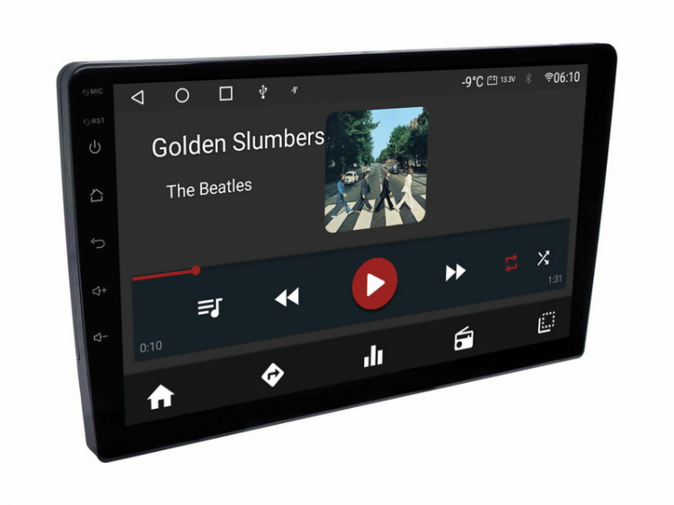 Android магнитола Wide Media MT-PRO-MFA-QU T 4/32 Gb 