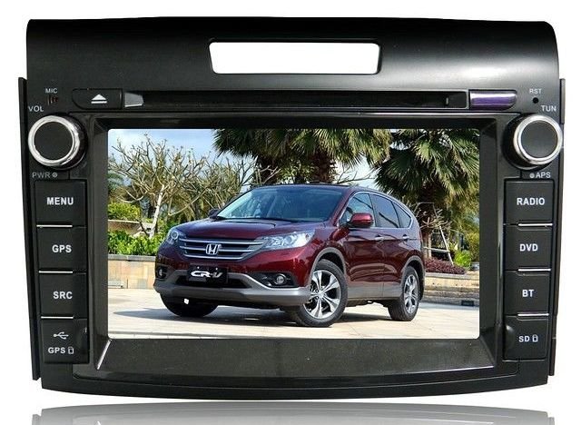 Штатная магнитола LetRun для Honda CR-V 2012+ Штатное головное устройство для Honda CR-V 2012+ Bluetooth,CD+MP3+USB+DVD ресивер с сенсорным дисплеем,читает форматы CD-audio, DVD-video, MP3, MPEG4, WMA, AAC, JPEG, AM-FM тюнер, видеовход для камеры заднего вида, GPS навигация.