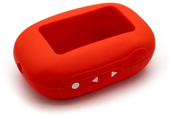 Чехол для брелока StarLine В92/В64/В94, силиконовый, красный Чехол для брелока StarLine В92/В64/В94, силиконовый, красный
