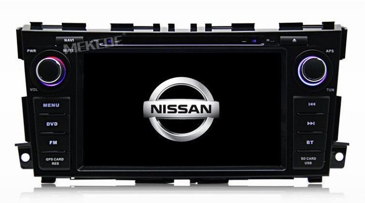 Штатная магнитола LETRUN для Nissan Teana 2013 + Штатное головное устройство LETRUN для Nissan Teana 2013 + Bluetooth,CD+MP3+USB+DVD ресивер с сенсорным дисплеем,читает форматы CD-audio, DVD-video, MP3, MPEG4, WMA, AAC, JPEG, AM-FM тюнер, видеовход для камеры заднего вида, GPS навигация.