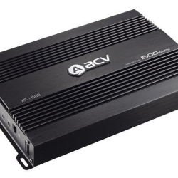 Усилитель ACV  XP-1.1500L 1*1500 Вт/класс-D/BassBoost-пульт/4-2 Ом/High-pass/Low-pass