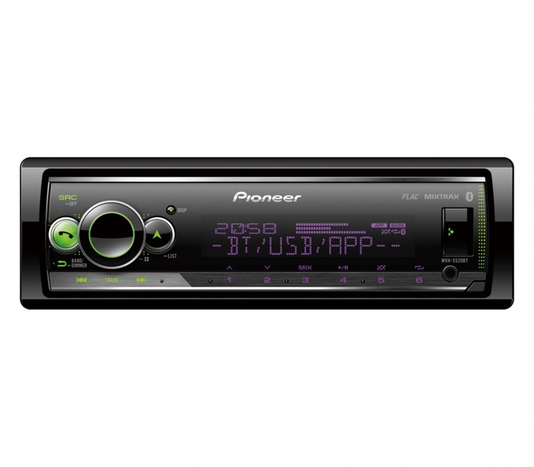 Автомагнитола Pioneer MVH-S520BT  