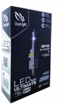 Светодиодная лампа головного света Clearlight Flex Ultimate H3 5500 Lm 6000 K, пара
