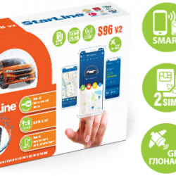 Автосигнализация StarLine S96 v2 BT 2 CAN-4LIN GSM/GPS