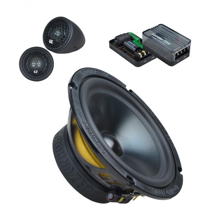 Акустика GROUND ZERO GZRC 165.3SQ-ACT Акустика GROUND ZERO GZRC 165.3SQ-ACT