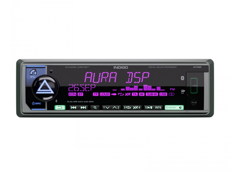 Автомагнитола Aura INDIGO-877DSP USB 