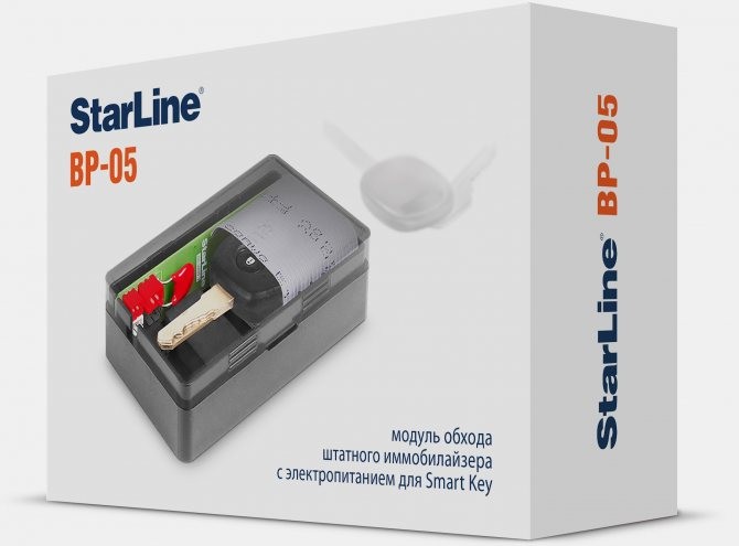 Модуль обхода штатного иммобилайзера StarLine BP-05 (c электропитанием для Smart Key) Модуль обхода штатного иммобилайзера StarLine BP-05 (c электропитанием для Smart Key)