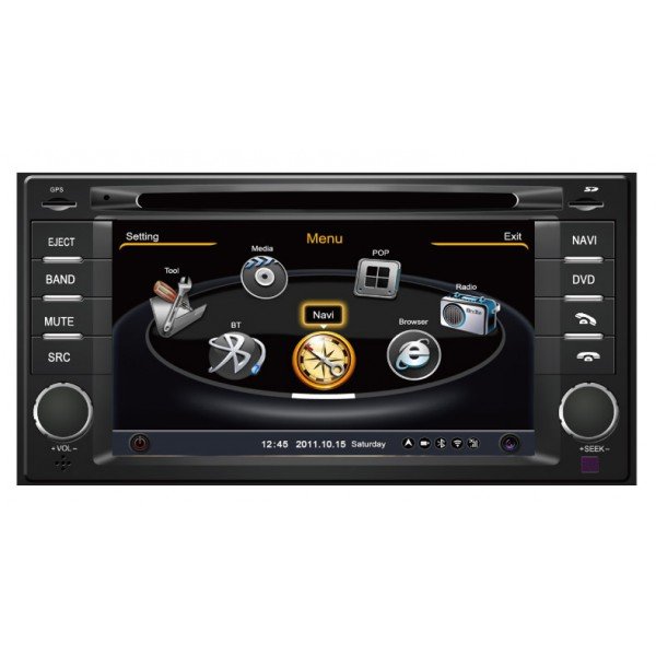 Штатное головное устройство Subaru Forester / Impreza 2008- Штатное головное устройство Subaru Forester / Impreza 2008-