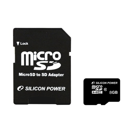 Карта памяти Silicon Power MicroSDHC 8 Gb class 10 Карта памяти Silicon Power MicroSDHC 8 Gb class 10
