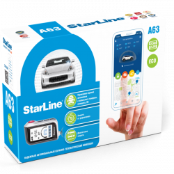 Автосигнализация StarLine A63 v2 2CAN-2LIN ECO