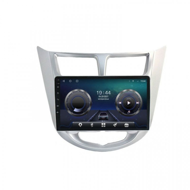 Штатная магнитола для Hyundai Solaris 2010-2017 на Android 12 (NL 8 ядер | 2 GB+32 GB) 