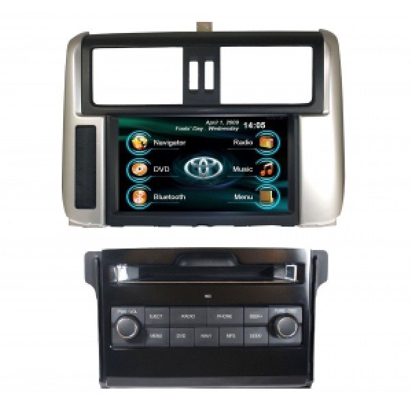 Штатное головное устройство Toyota Prado 150 (2009-2013) Штатное головное устройство Toyota Prado 150 (2009-2013)